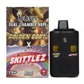 Burn Extracts – Dual Chamber Disposable Vape – Golden Goat + Skittlez (3G +3G)