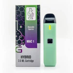 CG Extracts Premium Concentrates Disposable Pen – MAC 1 2ML