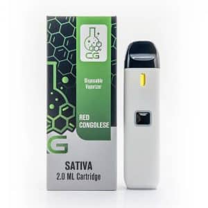 CG Extracts Premium Concentrates Disposable Pen – Red Congolese 2ML