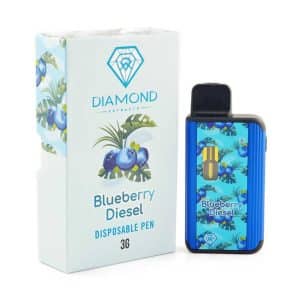 Diamond Concentrates – Blueberry Diesel 3G Disposable Pen