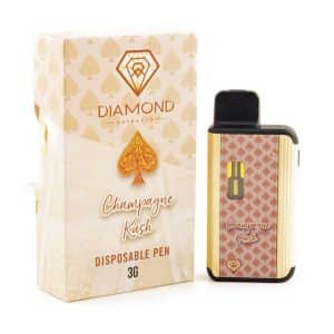 Diamond Concentrates – Champagne Kush 3G Disposable Pen