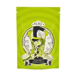 Alice Psilocybin Mushroom Gummy – Green Apple 2500mg