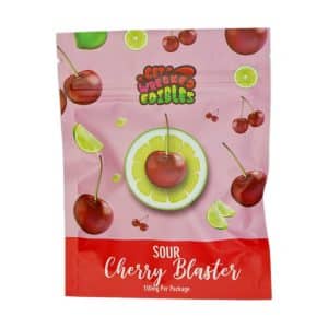 Get Wrecked Edibles – Sour Cherry Blaster 300mg THC