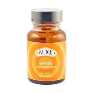 Alice Psilocybin Mushroom Mirco-Dose Capsules – Spark