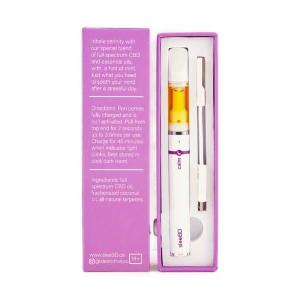 SleeBD Disposable – Calm (Full Spectrum CBD)-1