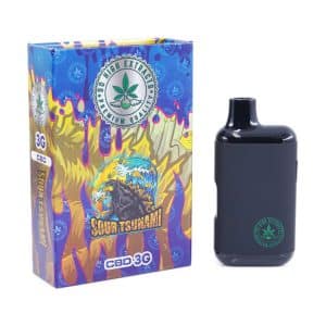 So High Extracts Disposable Pen – Sour Tsunami 3ML (CBD)