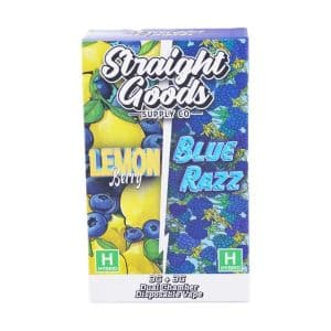 Straight Goods – Dual Chamber Vape – Lemonade + Cali Kush (3G + 3G)
