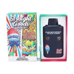 Straight Goods – Dual Chamber Vape – Rocket Pops Apple Jacks 3G 3G