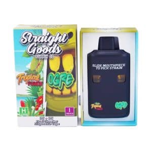 Straight Goods – Dual Chamber Vape – Tropical Punch Ogre 3G 3G
