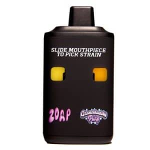 Straight Goods – Dual Chamber Vape – Zoap Granddaddy Purp 3G 3G 1