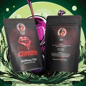 Mama Anne’s Edibles – Black Cherry Gummy – 1500mg THC