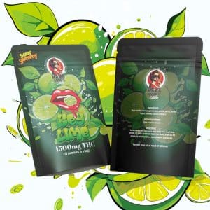 Mama Anne’s Edibles – Key Lime Gummy – 1500mg THC