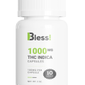 Bless Capsules – 1000mg THC (Indica)