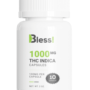 Bless Capsules – 1000mg THC (Indica)