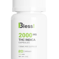 Bless Capsules – 2000mg THC (Indica)