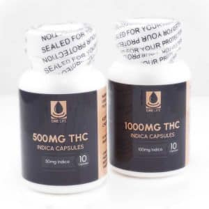One Life Soft Gel Capsules – THC Capsules