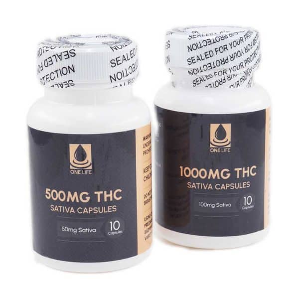 One Life Soft Gel Capsules – THC Capsules 1