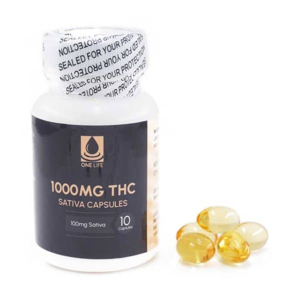 One Life Soft Gel Capsules – THC Capsules 3