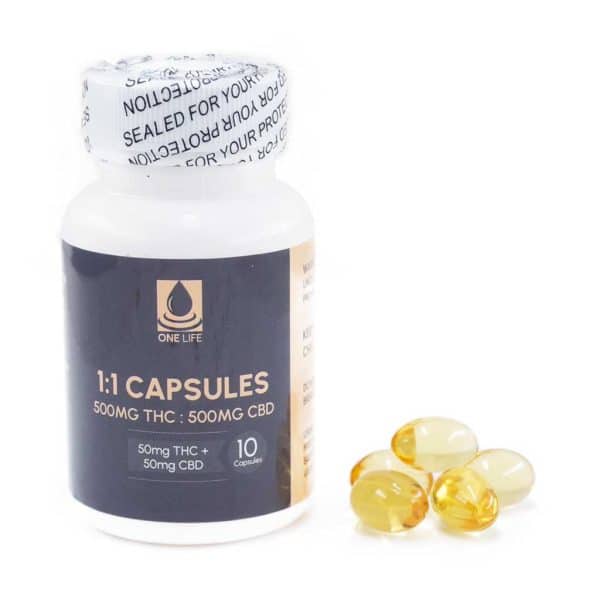 One Life Soft Gel Capsules – THC Capsules 7