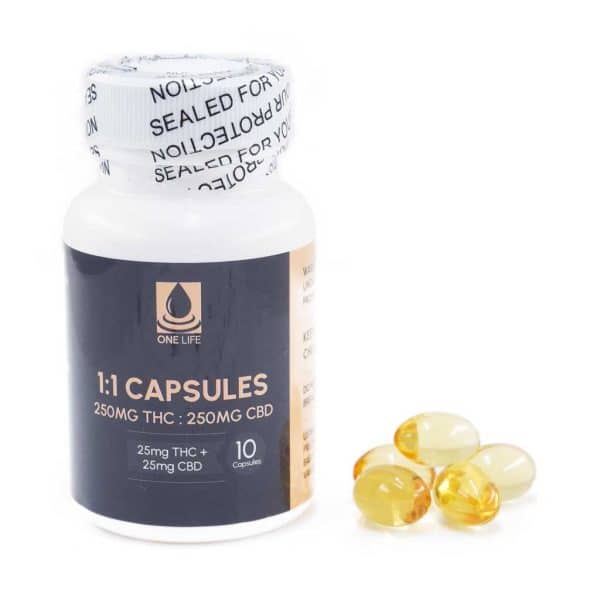 One Life Soft Gel Capsules – THC Capsules 8
