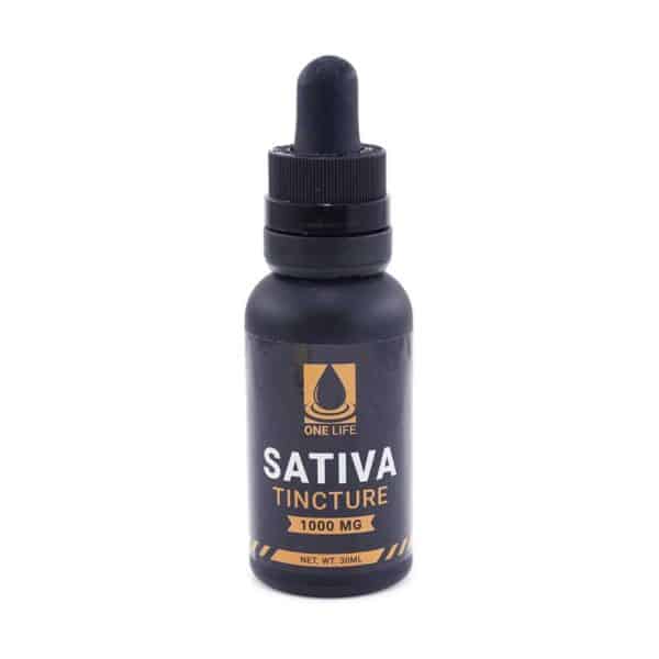 One Life Tincture – 1000mg THC Sativa 1
