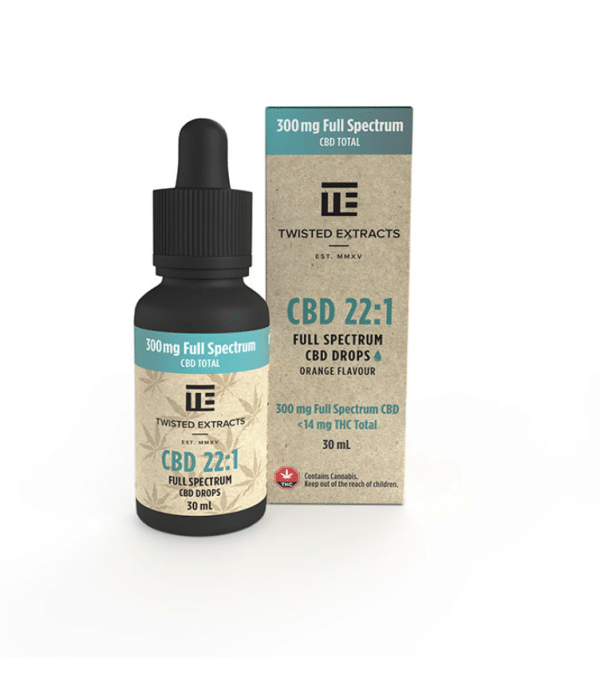 Twisted Extracts – Oil Tincture – CBD 22 1 Full Spectrum Orange Flavoured 300mg CBD – 30ml 1 Twisted Extracts – Oil Tincture – CBD 22 1 Full Spectrum Orange Flavoured 300mg CBD – 30ml 1