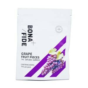 Buy Bonafide – Grape Fruit Pieces 300mg THC at Supreme Online Shop