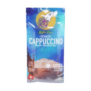 Buy Higher Fire Extracts – Shatter Chocolate Bar – Cappuccino mg THC (Sativa) THC at Supreme Dispensary Online