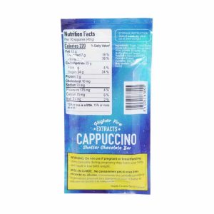 Buy Higher Fire Extracts – Shatter Chocolate Bar – Cappuccino mg THC (Sativa) THC at Supreme Dispensary Online b