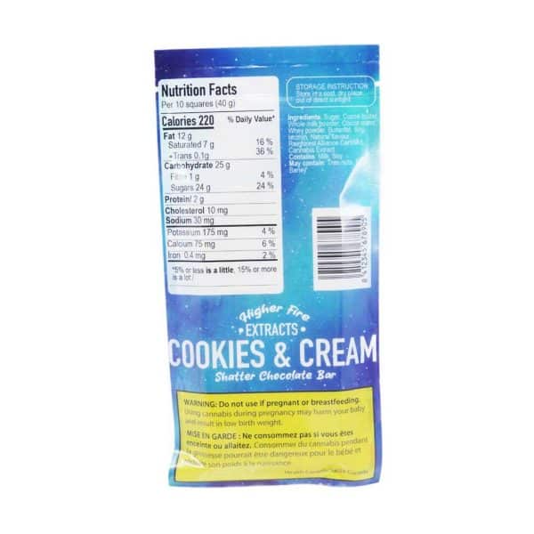 S530A2 COOKIES CREAM HIGHERFIRESHATTERCHOCOLATE S530A2 COOKIES CREAM HIGHERFIRESHATTERCHOCOLATE