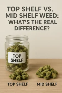 Top Shelf vs. Mid Shelf Weed What's the Real Difference