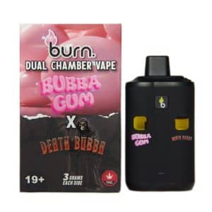 Buy Burn Extracts - Dual Chamber Disposable Vape - Bubba Gum + Death Bubba (3+3 Gram) at Supreme Dispensary
