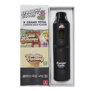 Buy Straight Goods - Triple Chamber Vape - Cali S’mores + Vanilla Frosting + AMG (3 Grams + 3 Grams + 3 Gram) at Supreme Dispensary