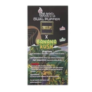 Buy Burn Extracts - Dual 3 Gram Puffer – Chocolope x Banana Kush (3 Grams + 3 Gram) at Supreme Dispensary