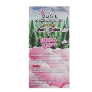 Buy Burn Extracts - Dual Puffer – Live Resin Death Bubba x Bubba Gum (2 Grams + 3 Gram) at Supreme Dispensary