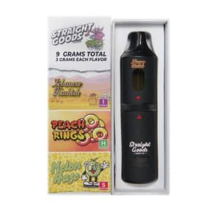 Buy Straight Goods - Triple Chamber Vape - Lebanese Hashish + Peach Rings + Melon Haze (3 Grams + 3 Grams + 3 Gram) at Supreme Dispensary