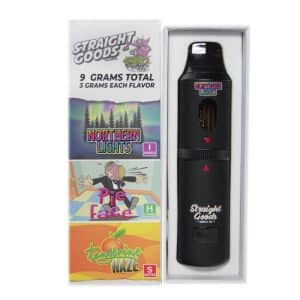 Buy Straight Goods - Triple Chamber Vape - Northern Lights + Pie Face + Tangerine Haze (3 Grams + 3 Grams + 3 Gram) at Supreme Dispensary