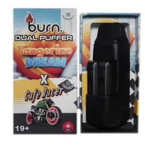 Buy Burn Extracts - Dual 3 Gram Puffer – Tangerine Dream + Cafe Racer (3 Grams + 3 Gram) at Supreme Dispensary