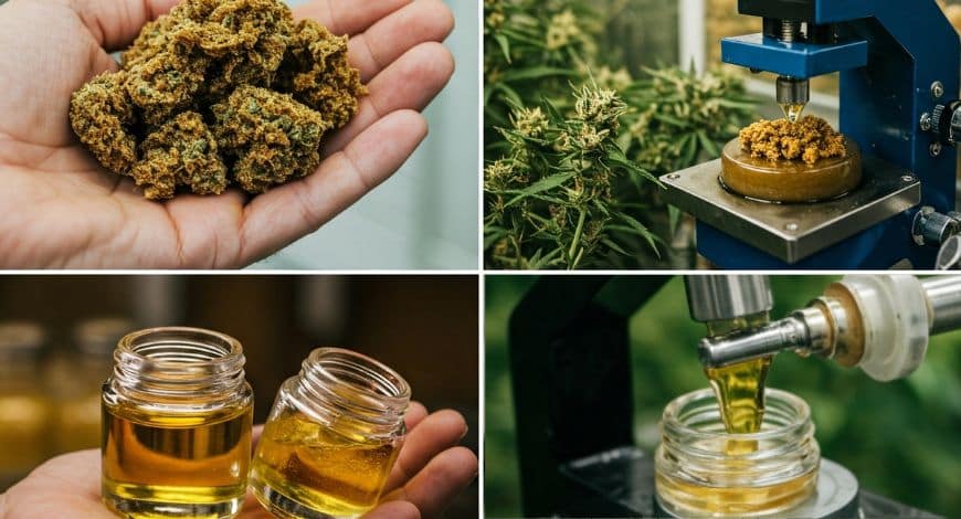 Types of Pot Concentrates