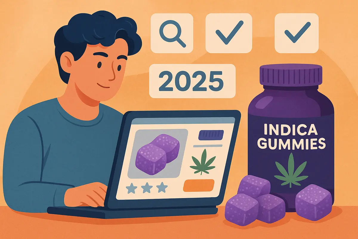 Buying Indica Gummies Online What to Look For in 2025