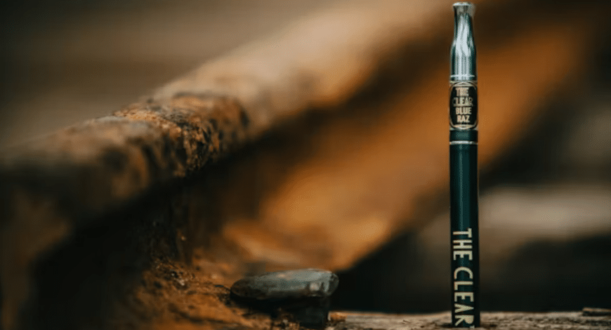 Weed pen symbolizing modern cannabis use and shopping from an online dispensary