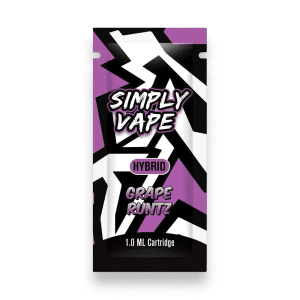 Simply Vapes – THC Cartridge Grape Runtz 1ML (Hybrid)
