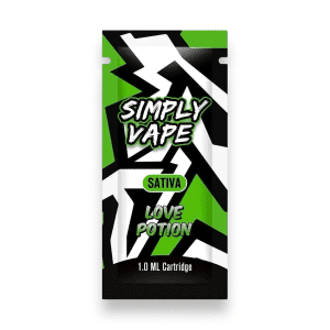 Simply Vapes – THC Cartridge Love Potion 1ML (Sativa)