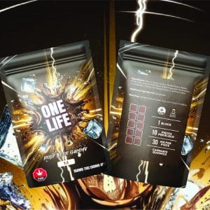 One Life Edibles - Root Beer Gummy - 150mg THC + 150mg CBD