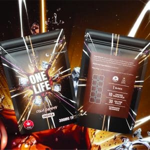 One Life Edibles - Cola Gummy - 300mg THC (Indica)