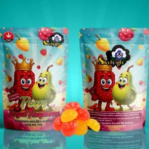 Sky High Edibles - Pear + Royal Raspberry Gummy 3000mg THC