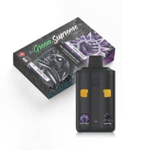 Buy Green Supreme – Dual Chamber Disposable THC Vape Pen - Purple Punch + Death Tuna (3 Grams + 3 Grams) at Supreme Dispensary Online