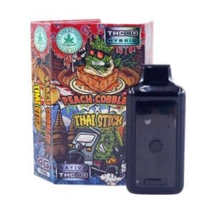 Buy So High Extracts - Dual Chamber Pen - Peach Cobbler + Thai Stick (4 Grams + 4 Grams) at Supreme Dispensary Online