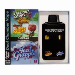 Buy Straight Goods - Dual Chamber Vape - Cherry Seinfield + Iced Grapple (3 Grams + 3 Grams) at Supremedispensary