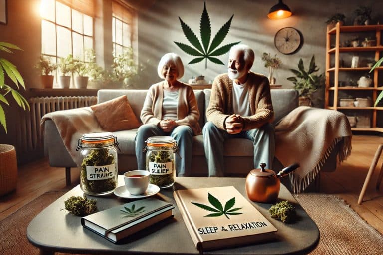 Best Cannabis Strains for Seniors: Pain Relief, Sleep, and Relaxation